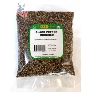Black Pepper Crushed- OZE 200g