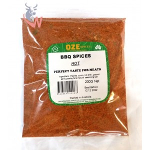 BBQ Spices (hot)- OZE 200g